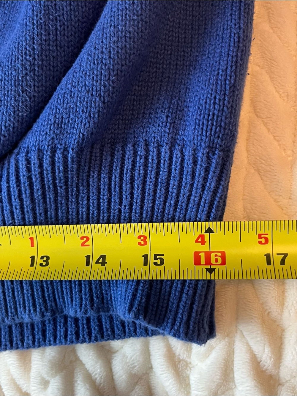 Boston Traders VTG Men Blue Crewneck Sweater with Embroidered Crest Size Medium - Picture 12 of 13